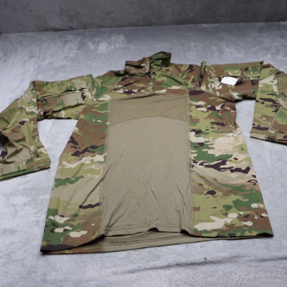 Army Combat Shirt Mens Medium Camo Multicam Flame Resistant Tactical Military